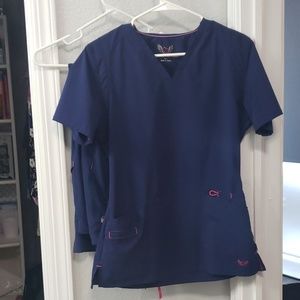 Smitten dark blue scrubs